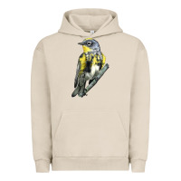 Pigment French Oak yellow rumped warbler Urban Hoodie - LillyAllenDesigns