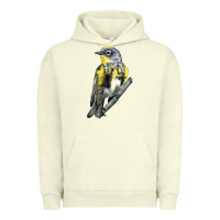 Pigment Pistachio yellow rumped warbler Urban Hoodie - LillyAllenDesigns