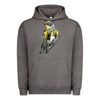 Pigment Tornado yellow rumped warbler Urban Hoodie - LillyAllenDesigns