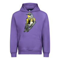 Tulip yellow rumped warbler Urban Hoodie - LillyAllenDesigns