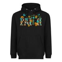 Black western faith Heavyweight Hoodie - Zillion Design Studio