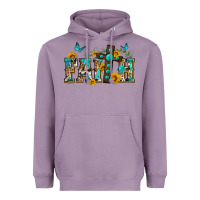 Lavender western faith Heavyweight Hoodie - Zillion Design Studio