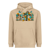 Mushroom western faith Heavyweight Hoodie - Zillion Design Studio