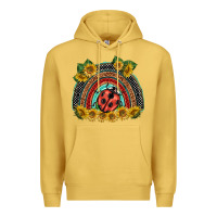 Antique Gold ladybuy  rainbow Premium Hoodie - BarkalooDesign