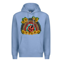 Colony Blue ladybuy  rainbow Premium Hoodie - BarkalooDesign