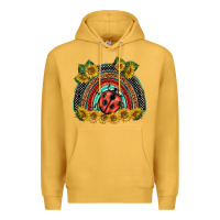 Mustard ladybuy  rainbow Premium Hoodie - BarkalooDesign