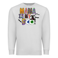 Dove Grey Mama is my Boo Premium Sweatshirt - CowhideDigitalArt