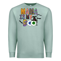 Seafoam Mama is my Boo Premium Sweatshirt - CowhideDigitalArt