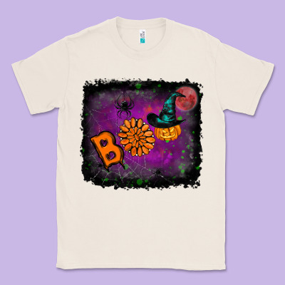Boo Halloween Classic Tee Designed By Ranaportraitstore