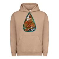 Pigment Burro cowhide rusty arrowhead Urban Hoodie - Jasminsmagicworld
