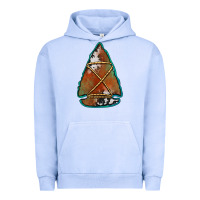Pigment Grape Ice cowhide rusty arrowhead Urban Hoodie - Jasminsmagicworld