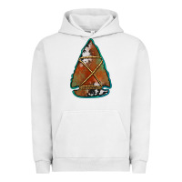 Pigment Lunar Rock cowhide rusty arrowhead Urban Hoodie - Jasminsmagicworld