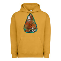 Pigment Peanut Butter cowhide rusty arrowhead Urban Hoodie - Jasminsmagicworld