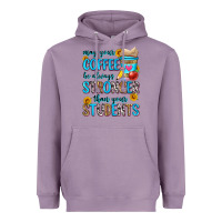 Lavender may your coffee be always stronger than your stude Heavyweight Hoodie - Zillion Design Studio