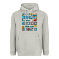 Moon Dust may your coffee be always stronger than your stude Heavyweight Hoodie - Zillion Design Studio