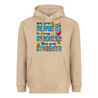 Mushroom may your coffee be always stronger than your stude Heavyweight Hoodie - Zillion Design Studio