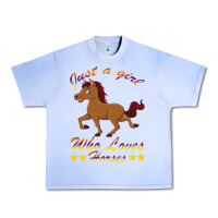 Grape Ice Just a girl who loves horses Urban Heavy Tee - Bettercallsaul