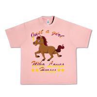 Salmon Just a girl who loves horses Urban Heavy Tee - Bettercallsaul