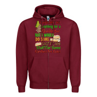 Burgundy I wouldnt do anything for a klondike bar Zipper Hoodie - RanaPortraitStore