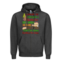 Charcoal Heather I wouldnt do anything for a klondike bar Zipper Hoodie - RanaPortraitStore
