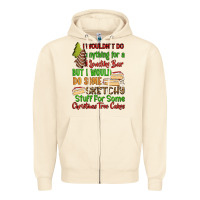 Sandshell I wouldnt do anything for a klondike bar Zipper Hoodie - RanaPortraitStore