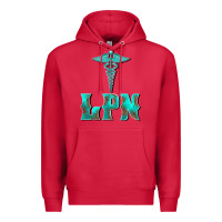 Cardinal licensed practical nurse medical symbol Premium Hoodie - BarkalooDesign