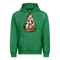 Emerald cowhide leopard arrowhead Urban Hoodie - Jasminsmagicworld