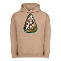 Pigment Burro cowhide leopard arrowhead Urban Hoodie - Jasminsmagicworld
