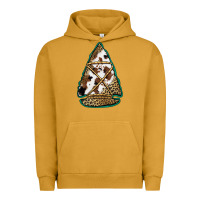 Pigment Peanut Butter cowhide leopard arrowhead Urban Hoodie - Jasminsmagicworld