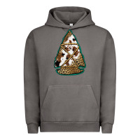 Pigment Tornado cowhide leopard arrowhead Urban Hoodie - Jasminsmagicworld