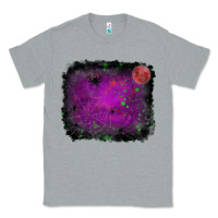 Heather Grey Halloween background Classic Tee - RanaPortraitStore
