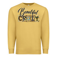 Antique Gold beatiful crazy Premium Sweatshirt - SublimationCraftShop