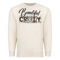 Sandshell beatiful crazy Premium Sweatshirt - SublimationCraftShop