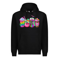 Black lgbtq coffee Premium Hoodie - Jasminsmagicworld