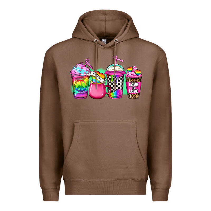 Lgbtq Coffee Premium Hoodie by Jasminsmagicworld | Teevron