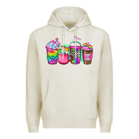 Oatmeal Heather lgbtq coffee Premium Hoodie - Jasminsmagicworld