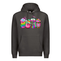 Smoke lgbtq coffee Premium Hoodie - Jasminsmagicworld