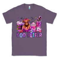 Lavender Halloween boo Heifer coffee cups Classic Tee - RanaPortraitStore