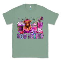 Sage Halloween boo Heifer coffee cups Classic Tee - RanaPortraitStore