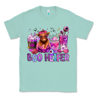 Seafoam Halloween boo Heifer coffee cups Classic Tee - RanaPortraitStore