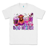 White Halloween boo Heifer coffee cups Classic Tee - RanaPortraitStore