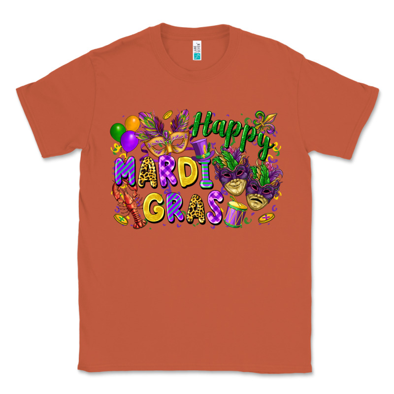 Happy Mardi Gras Classic Tee by FaDigitalArtStudio | Teevron