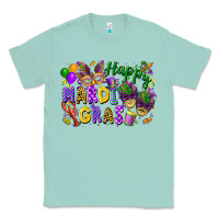 Seafoam happy mardi gras Classic Tee - FaDigitalArtStudio