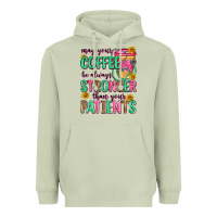 Matcha may your coffee be always stronger than your patie Heavyweight Hoodie - Zillion Design Studio