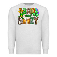 Oatmeal Heather Bad and boozy st. patricks day Premium Sweatshirt - Neo Western