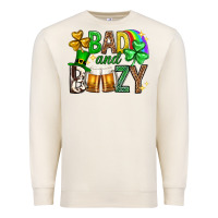 Sandshell Bad and boozy st. patricks day Premium Sweatshirt - Neo Western