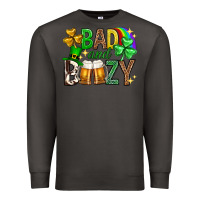 Smoke Bad and boozy st. patricks day Premium Sweatshirt - Neo Western