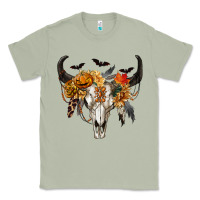 Matcha Halloween Bull Skull Classic Tee - RanaPortraitStore
