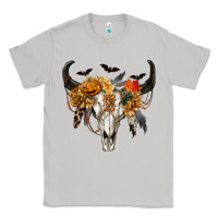 Moon Dust Halloween Bull Skull Classic Tee - RanaPortraitStore