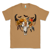 Toasted Coconut Halloween Bull Skull Classic Tee - RanaPortraitStore